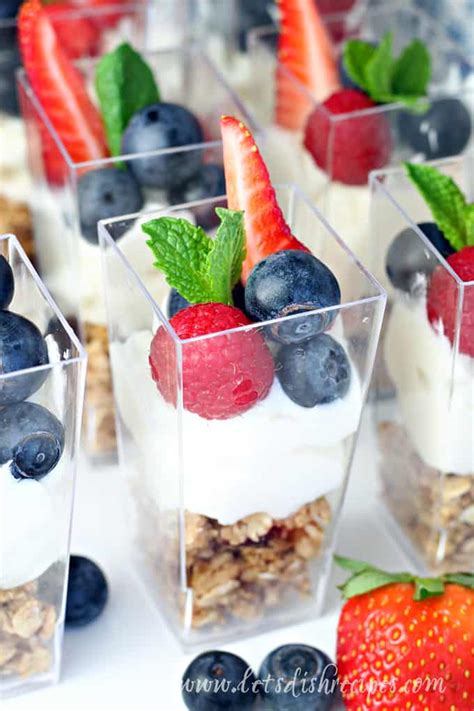 Mini Fruit And Yogurt Parfaits — Lets Dish Recipes