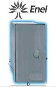 Hanno misure perfettamente corrispondenti a detti contatori e conformi alle richieste della società energetica. CASSETTA PER CONTATORI ENEL IN VETRORESINA 1 POSTO ...