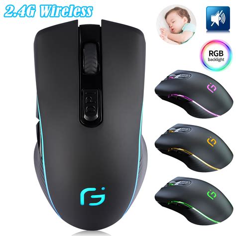 X9 Wireless Gaming Computer Mouse 24ghz Usb Optical Rechargeable