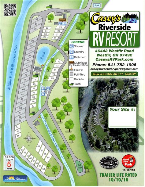 Caseys Riverside Rv Park Go Camping America