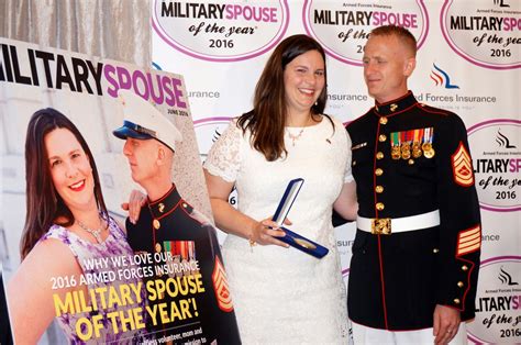 Military Spouse Of The Year Honors Go To Enlisted Marine Corps Wife