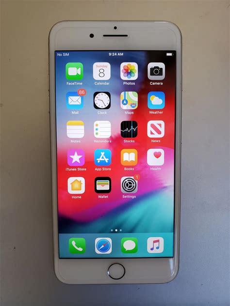 Apple Iphone 7 Plus Unlocked Silver 128gb A1784 Gsm Lrxr21580