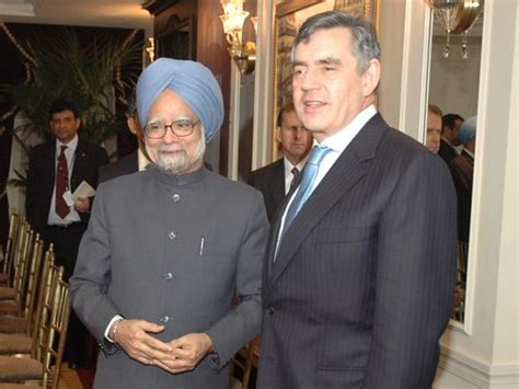 Gordon Brown And Manmohan Singh The Pm With Indian Prime M Flickr