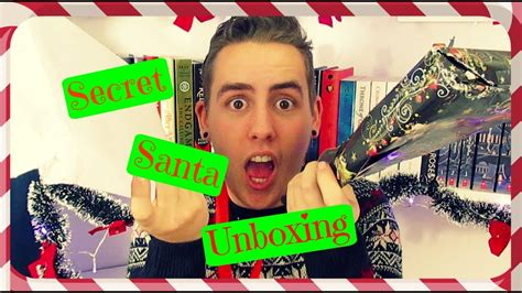 booktube secret santa unboxing youtube
