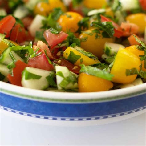 Tomato Cucumber Mint Salad A Summery Treat Mother Would Know
