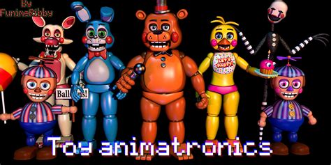 C4d Fnaf Toy Animatronics By Funtimeribby On Deviantart
