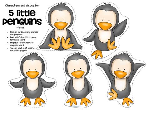 They are also flightless aquatic birds which makes them pretty unique as an animal. Penguins theme activities and printables for preschool and ...
