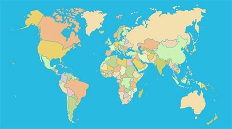 2023 World Map Questions Parade World Map With Major Countries