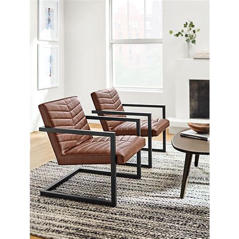 Giantex modern velvet accent chair, small upholstered leisure sofa chair w/wood legs, thickly padded and button tufted, armless wingback club chairs for living room bedroom furniture (1, turouoise) 4.4 out of 5 stars. Room & Board - Ryker Lounge Chair | Modern furniture living room, Leather chair