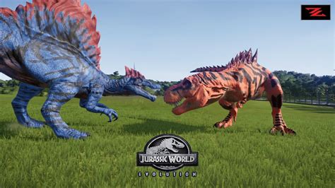 Max Level Trex Vs Spinosaurus Vs Indominus Rex Dinosaurs Battle