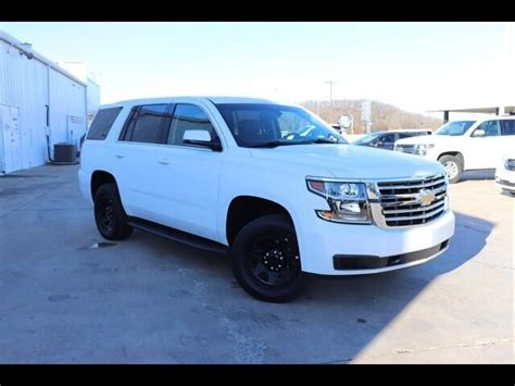 Pre Owned 2019 Chevrolet Tahoe Police Vehicle Suv In Tahlequah 12067