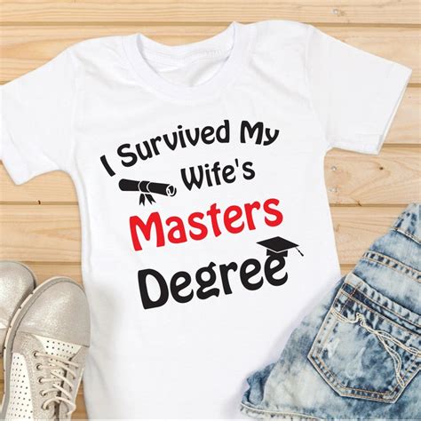 I Survived My Wife S Masters Degree Svg Pngdigital File Etsy