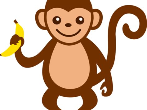 Funny Clipart Banana Monkey Clipart Png Download Full Size