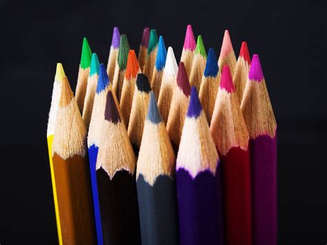 Macro Pencils Colorful Hd Wallpapers Wallpaper Cave