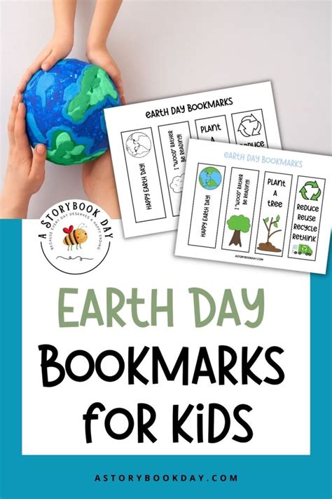 Celebrate Earth Day With These Free Printable Bookmarks For Kids
