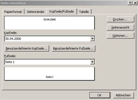 Word 2010 bietet dafür mit seinen vorlagen und funktionen alle voraussetzungen. Online - Excel: Seite einrichten - Einstellungen zum Drucken