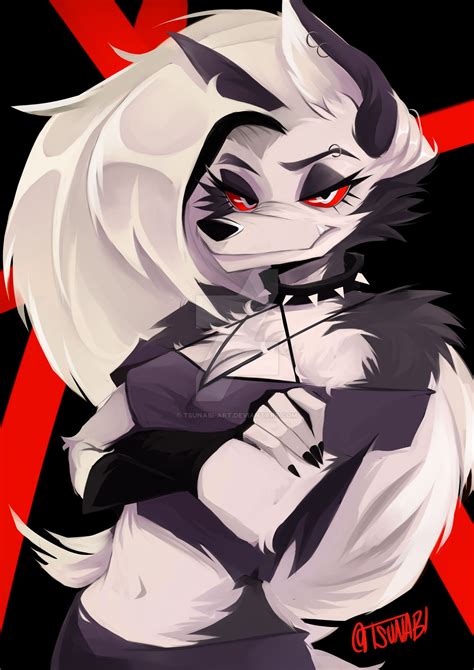 Loona Helluva Boss Fanart By Tsunabi Art On Deviantart In Boss Wallpaper Fan Art Furry