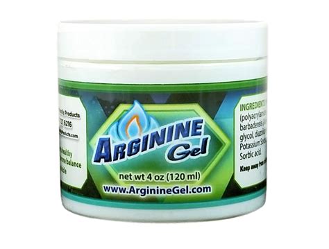 Arginine Gel With L Arginine 4 Oz Sensitivity Gel For Men And Women Libido Booster For