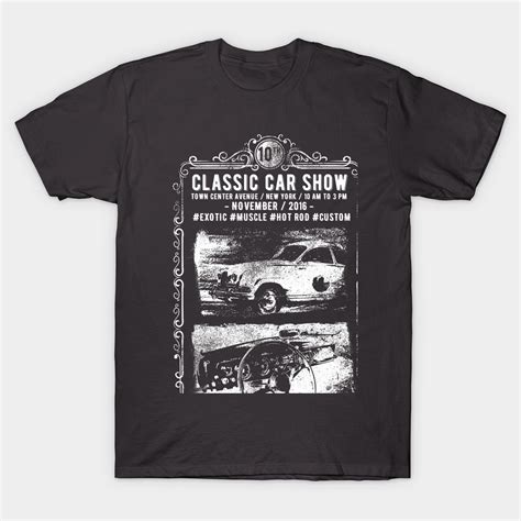 Car Show T Shirt Design Template Printable Word Searches
