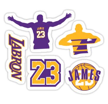 Lakers logo png you can download 21 free lakers logo png images. "Lebron James 2018 Los Angeles Lakers Sticker Pack! (The ...