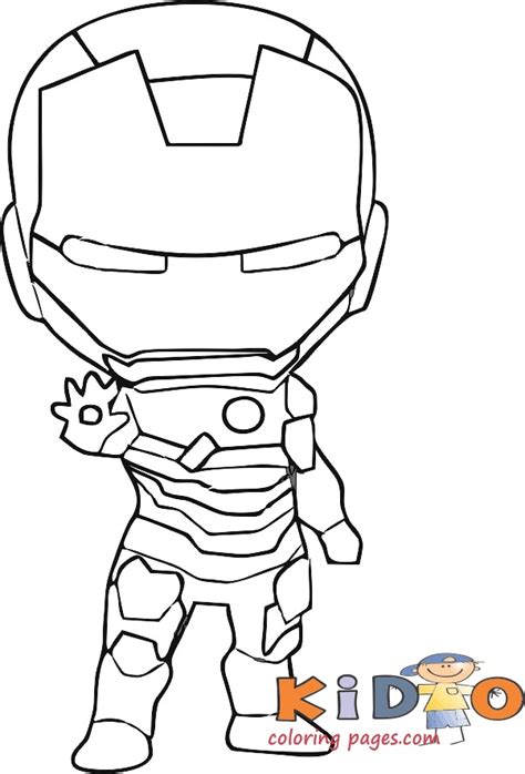 Baby Iron Man Coloring Pages Baby Iron Man Printable Coloring Page