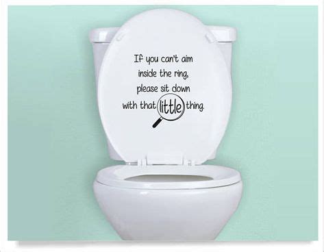 Toilet Decal Funny Sayings For Toilet Seat If You Sprinkle Sticker Bathroom Humor Phrase