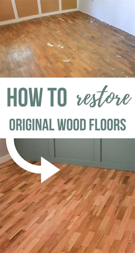 How To Refinish Hardwood Floors Making Manzanita Diy Wood Floors Old Wood Floors Diy