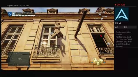 Assassins Creed Unity Parkour Live Stream YouTube