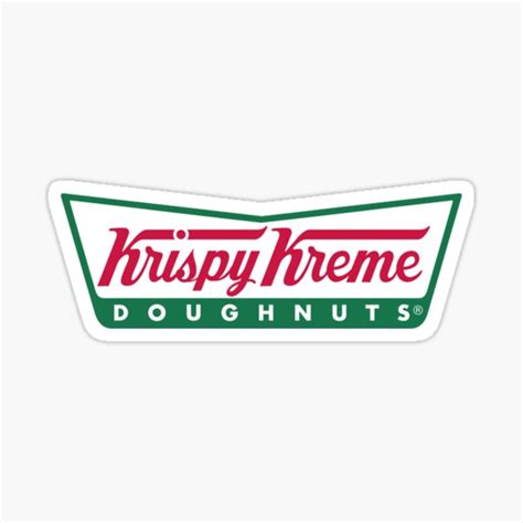 Krispy Kreme Sticker For Sale By Holyoats Redbubble