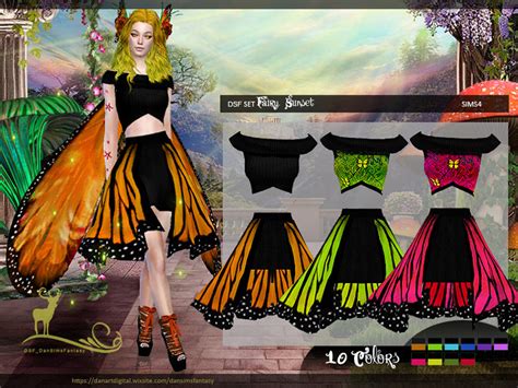 Sims Fairy Dress