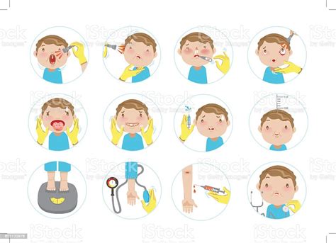 Physical Examination Stock Vector Art And More Images Of Blood 623120978