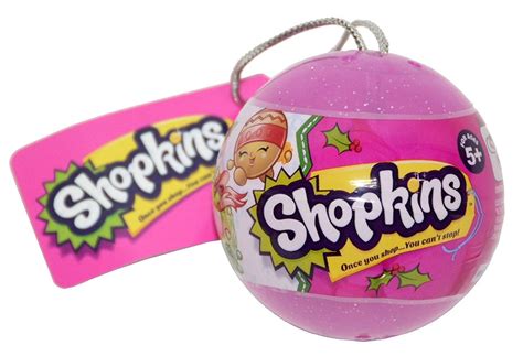 Shopkins Christmas Ornament One Random Ornament Contains 2 Shopkins