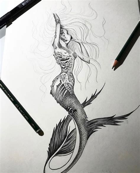 Mermaid Tattoo By Mariaxxart On Deviantart