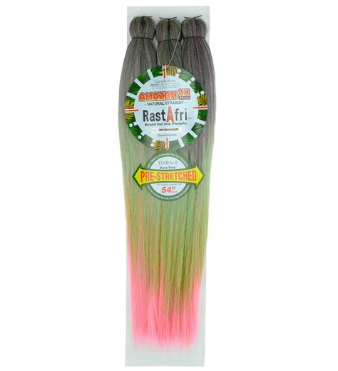 Check spelling or type a new query. Ombre Mix Unicorn Rainbow "AMAZON 3x Braid Pre Stretched ...