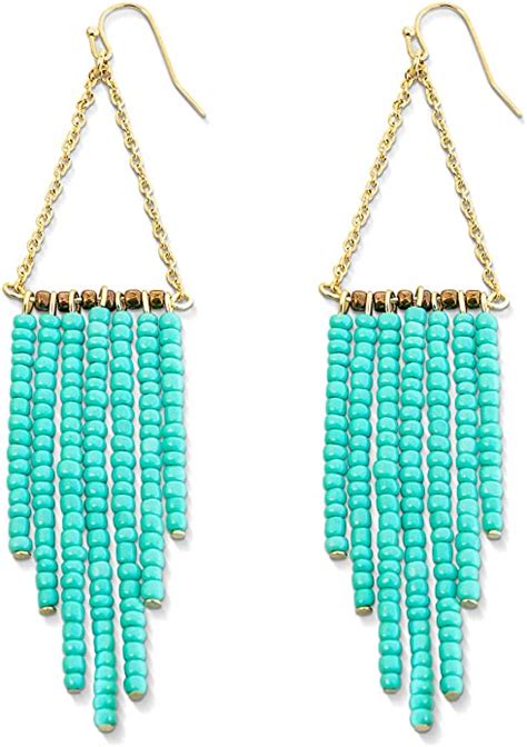 Gold Dangle Earrings Stunning Turquoise Earrings Turquoise And Gold