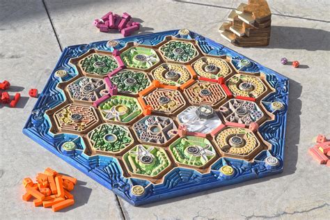 Catan Board Game Pieces Protectionwest