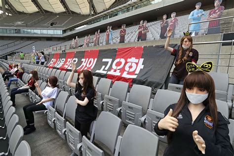 South Korean Soccer Team Apologizes For Filling Stands With Sex Dolls