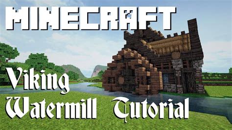 Currently, that's minecraft and minecraft dungeons, but who knows what we'll do next? A viking style watermill tutorial. I hope you guys enjoy ...