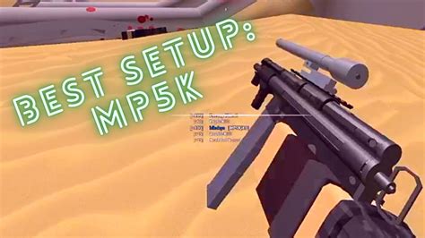 Mp5k Best Setup Phantom Forces Youtube