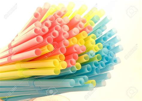 A Bundle Of Colored Drinking Straws Stock Photo 5332917 Color