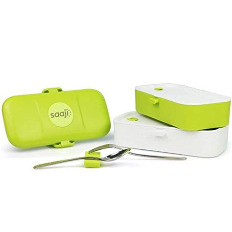 The natura lunch box is manufactured from a unique blend of straw wheat fibre and. saaji Lunch Box/Boite bento Nomad 1200 de 2 Compartiments ...
