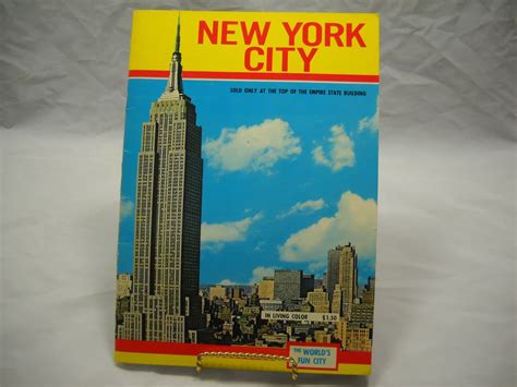 Vintage Travel Brochure 1970 New York City 10 X 7