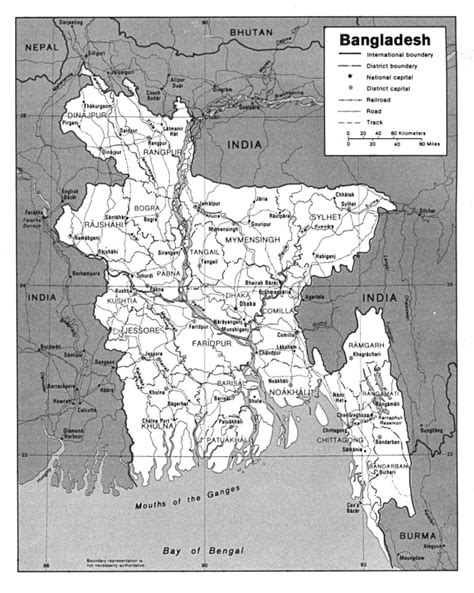 Grande Detallado Mapa De Administrativas Divisiones De Bangladesh