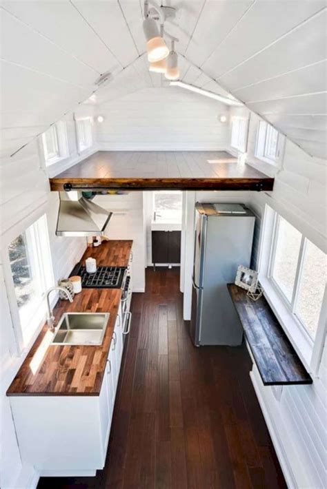 The nordic house in winter time. 16 Tiny House Interior Design Ideas - Futurist Architecture