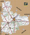 Mapa Provincia Valladolid | Mapa