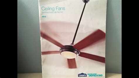 Maybe you would like to learn more about one of these? 2012 Lowe's Ceiling Fan Catalog - YouTube