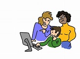 Three people working together vector clipart image - Free stock photo ...