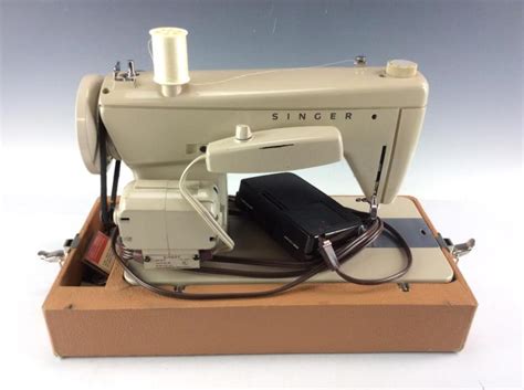 Sold Price Vintage Singer Sewing Machine Model 237 Invalid Date Pst