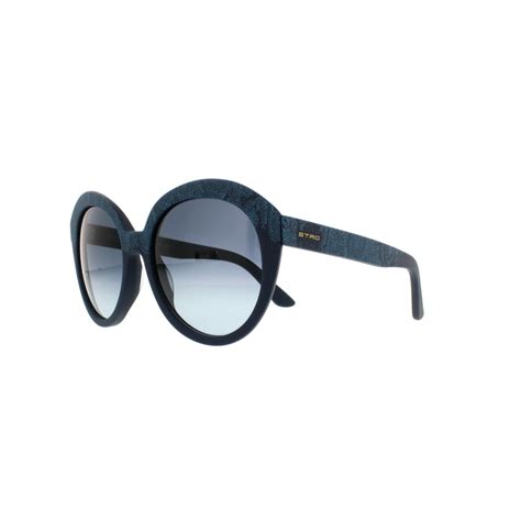 Etro Etro Sunglasses Et620s 405 Matte Blue Paisley 56mm