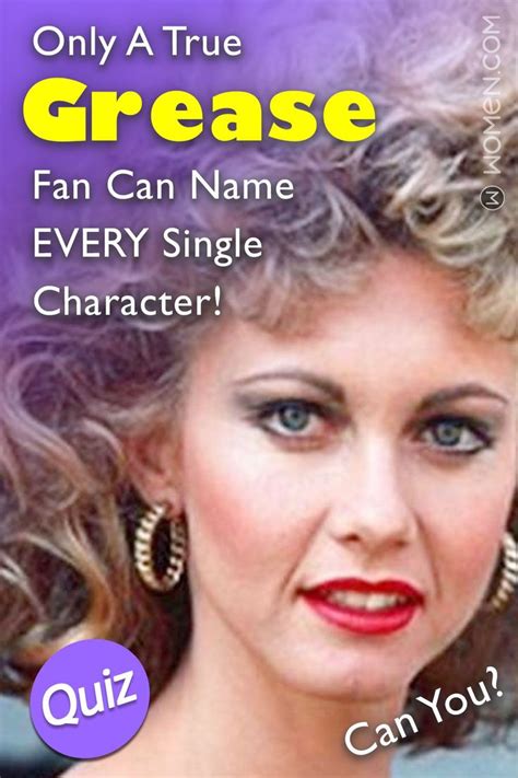 Quiz Only A True Grease Fan Can Name Every Single Character Can You